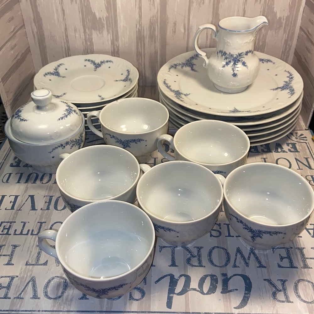 Vintage Bavaria Mitterteich Bavaria China Set 20 pcs Lot